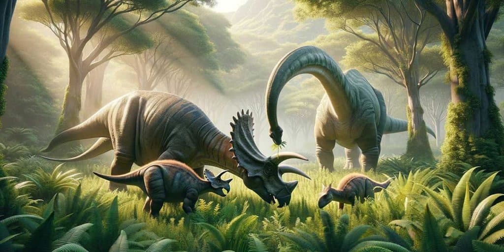 Los diez dinosaurios herbívoros más conocidos